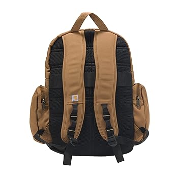 Carhartt ブラウンリュック メッシュポケット付き Carhartt ブラウンリュック メッシュポケット付き Carhartt